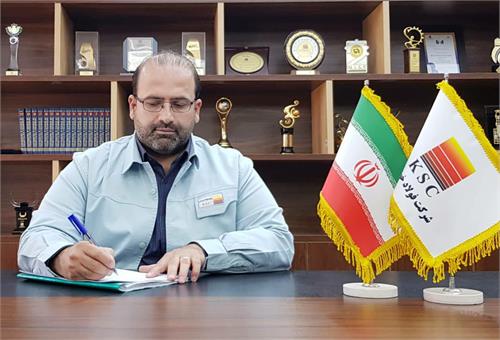 پیام تقدیر مدیرعامل شرکت فولاد خوزستان