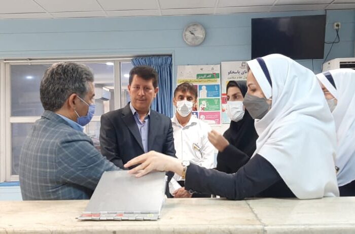 بازدید ۲ روزه ارزیابان ویژه وزارت بهداشت و درمان وآموزش پزشکی از بیمارستان سلامت اهواز