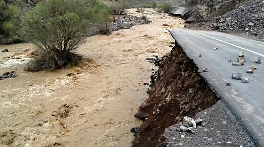 ۱۶ جاده روستایی هم چنان بر اثر سیل در خوزستان مسدود می باشد